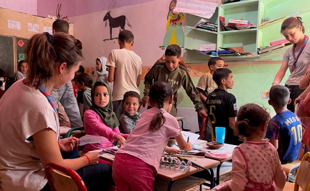 Une mission au Maroc : L’engagement des scouts de Conches en août 2024